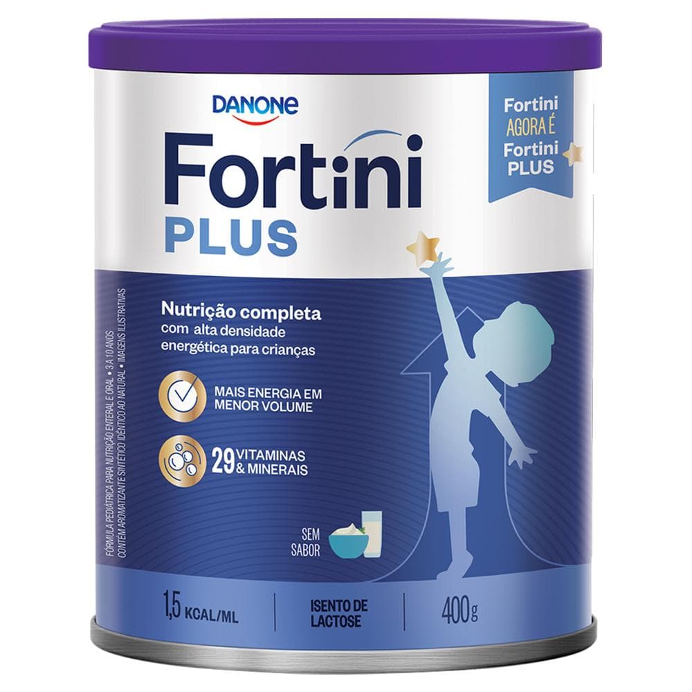 Fortini Plus em Pó Sem Sabor 400g