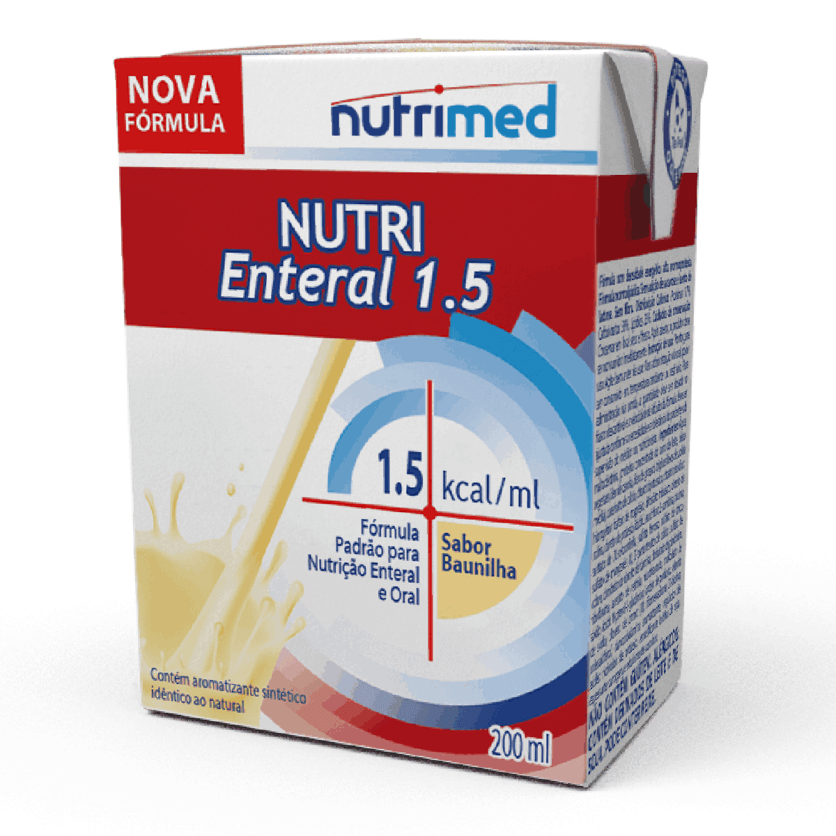 Nutri Enteral 1.5 kcal por ml 200ml Baunilha
