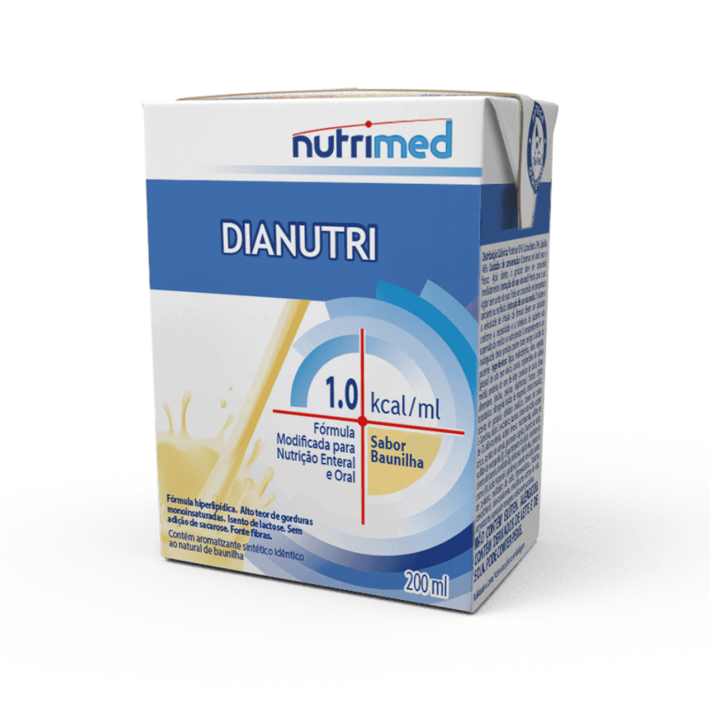 Dianutri baunilha tetrapack 200ml 1,0kcal/ml